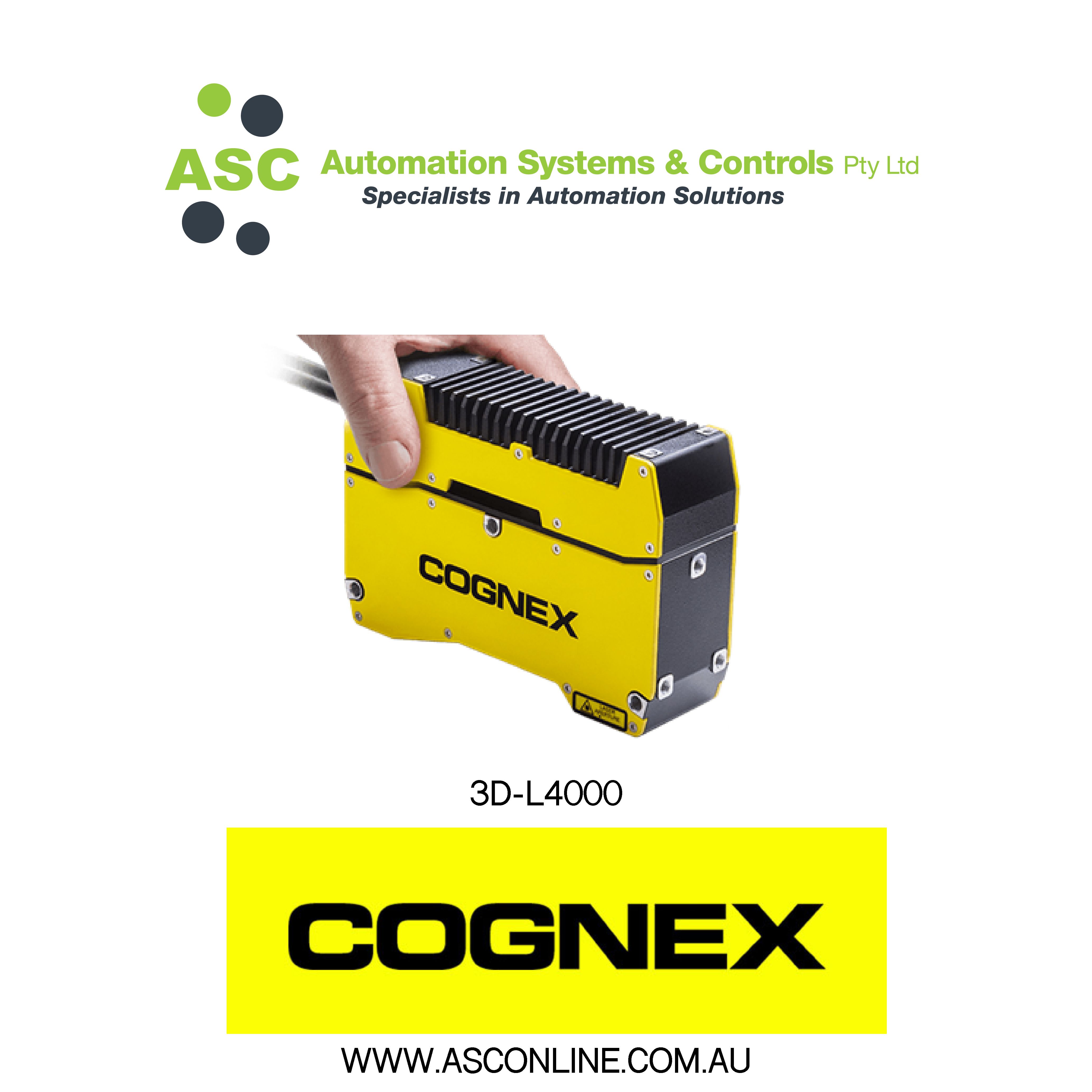 ASC Cognex 3D-L4000 All in one Vision System